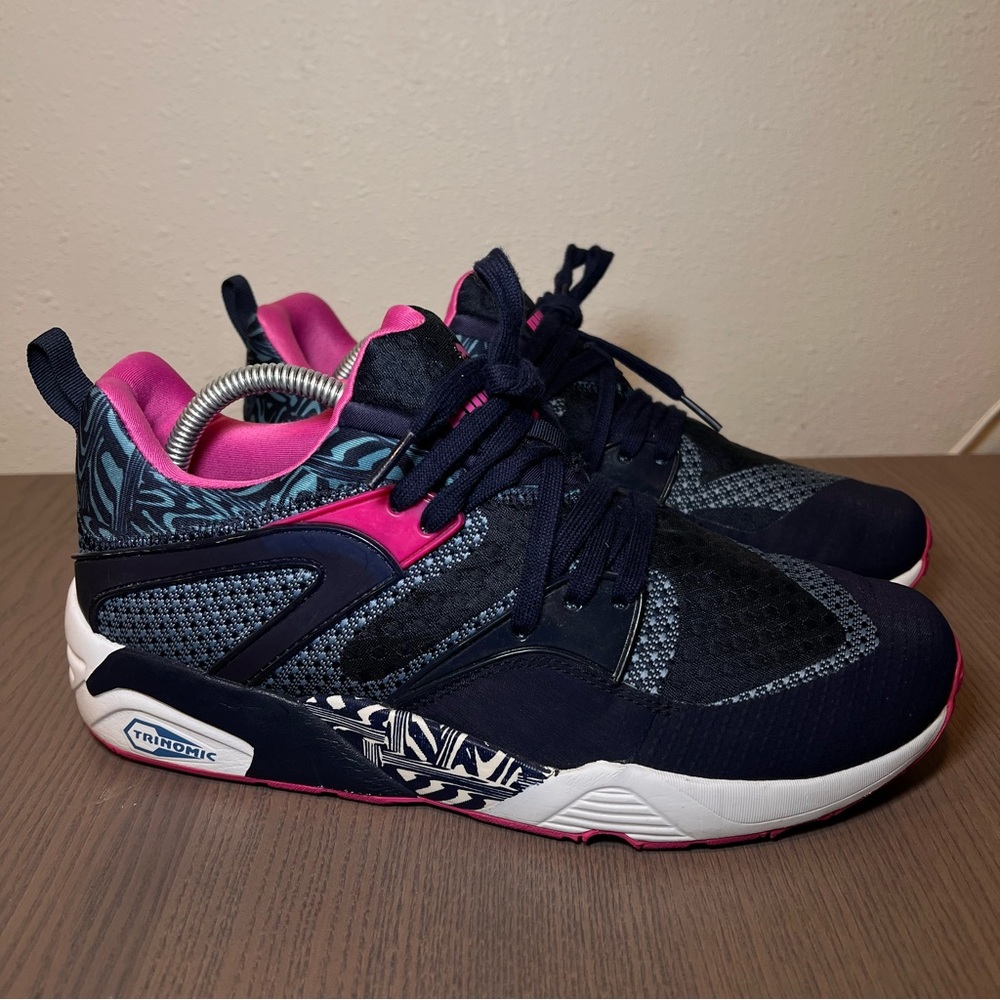 SIZE 9.5 MENS PUMA BLAZE OF GLORY WOVEN SNEAKERS - Picture 4 of 6
